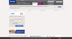 Desktop Screenshot of kyriad-lyon-sud-saint-genis-laval.fr