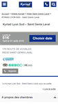 Mobile Screenshot of kyriad-lyon-sud-saint-genis-laval.fr